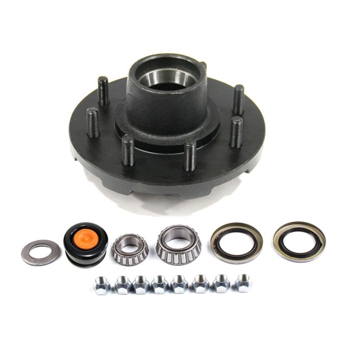 Moyeu à 8 goujons 1/2" B.C. 6,5" 7K complet FRAMECO