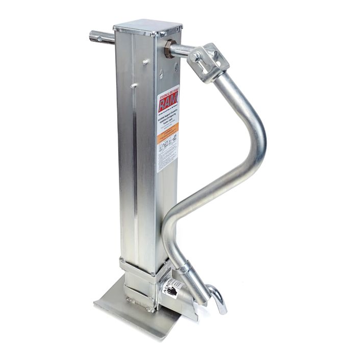 Vérin ajustable 12K 12 1/2" zinc poignée de côté et base renforcie RAM