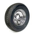 Pneu radial 205/75R14 8 plis LRD 2040 lbs Castle Rock et jante 14" 5 trous galvanisée