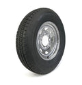 Pneu radial 235/80R16 10 plis LRE 3520 lbs Castle Rock et jante 16" 8 trous galvanisée
