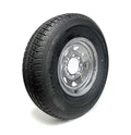 Pneu radial 235/85R16 12 plis LRF 3960 lbs Castle Rock et jante 16" 8 trous galvanisée