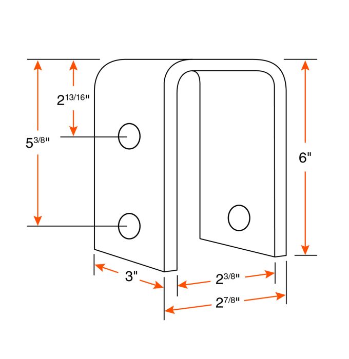Main d'attache industrielle de 6K arrière