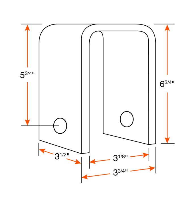 Main d'attache industrielle de 6K-8K centre (shimmer)