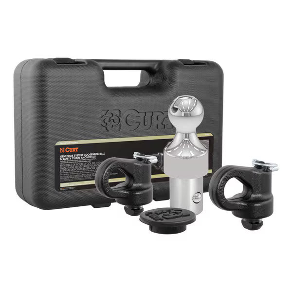 KIT D'ATTELAGE À COL DE CYGNE SYSTÈME OEM, 30K, BOULE DE 2-5/16 PO., COMPATIBLE AVEC CERTAINS SILV HD, SIERRA HD, F-250, F-350, NISSAN TITAN XD