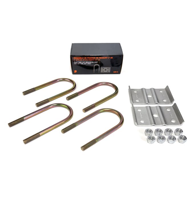 Ensemble de fixation de ressort 2" pour essieu 3 1/2'' 8K